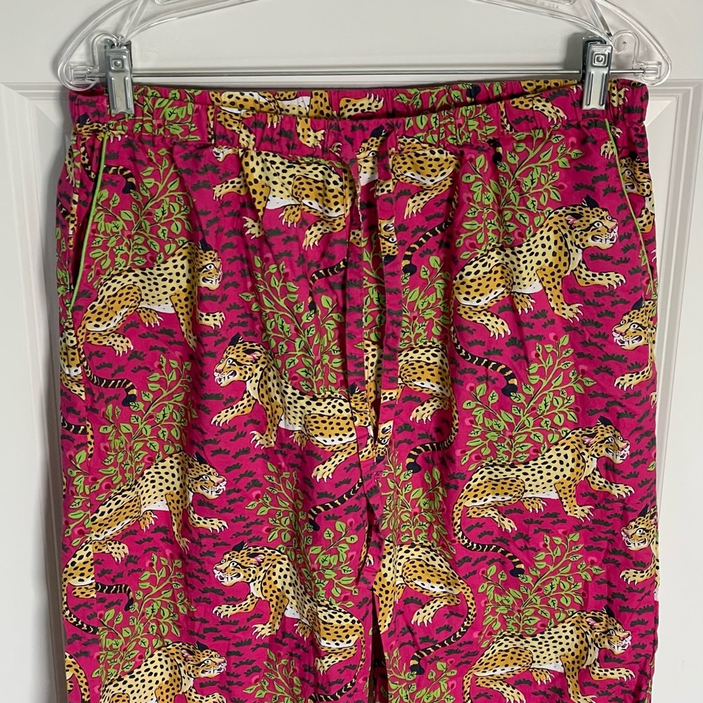 Printfresh Pink Leopard Print Pants - image 3